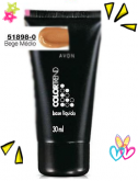 Base Líquida 30ml - Bege Médio